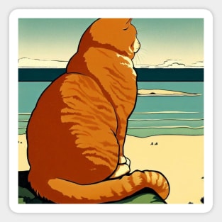 Surfside Kitty Magnet